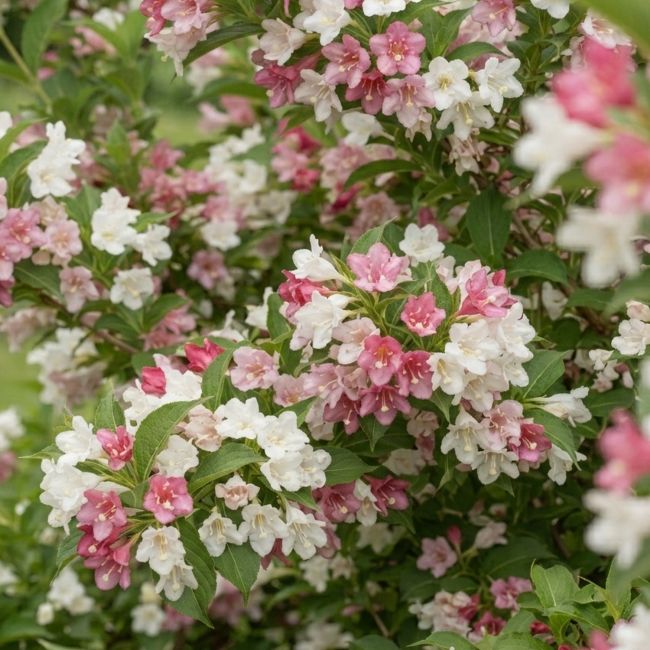 Weigéla 'Carnaval' ® (Weigela Carnaval® 'Courtalor')